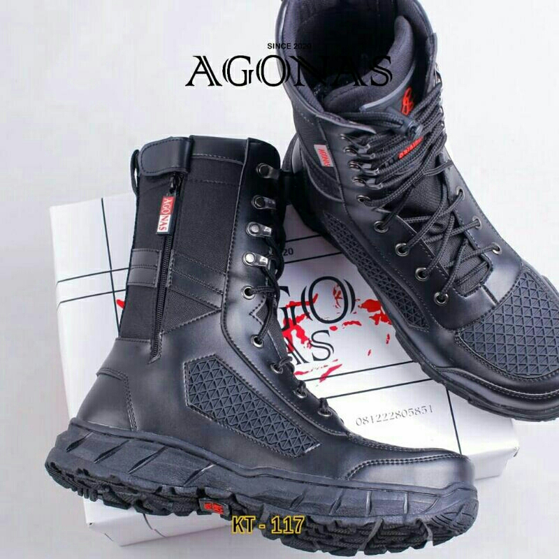 Sepatu PDL TNI POLRI Libra Boa Riders AGONAS
