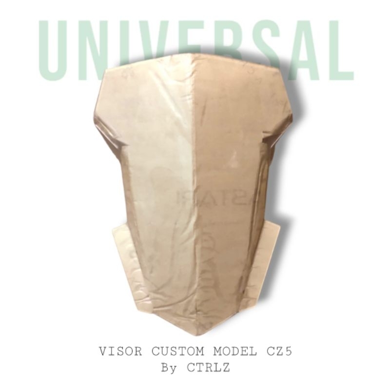 VISOR CUSTOM MODEL CZ5 Semi touring Adventure