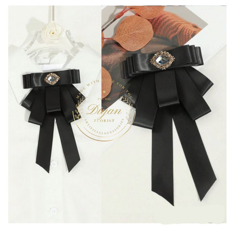 pita brooch // ribbon brooch // pita baju // dasi pita