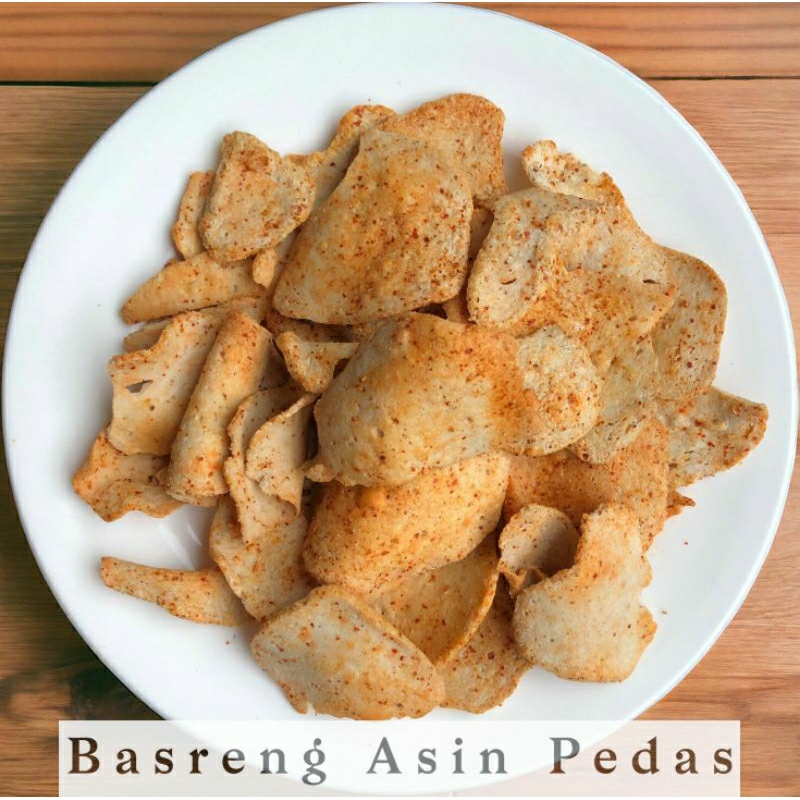 

Basreng Pedas Tipis 250 gr Snack kiloan terenak