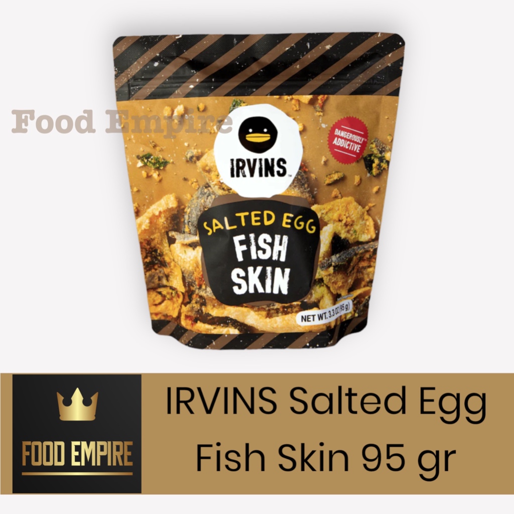 

IRVINS Salted Egg Fish Skin 3,3 oz | 95 gram