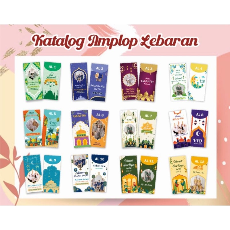 

Amplop Lebaran Custom Foto Murah