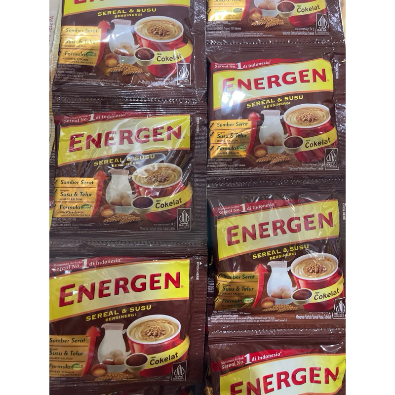 

ENERGEN SEREAL SUSU is 10PCS @34g