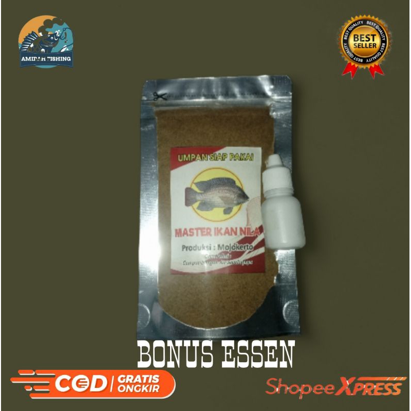 Pelet Raja Mancing Liar untuk Mujair Nila | Umpan Master Ikan Nila / Mas / Patin
