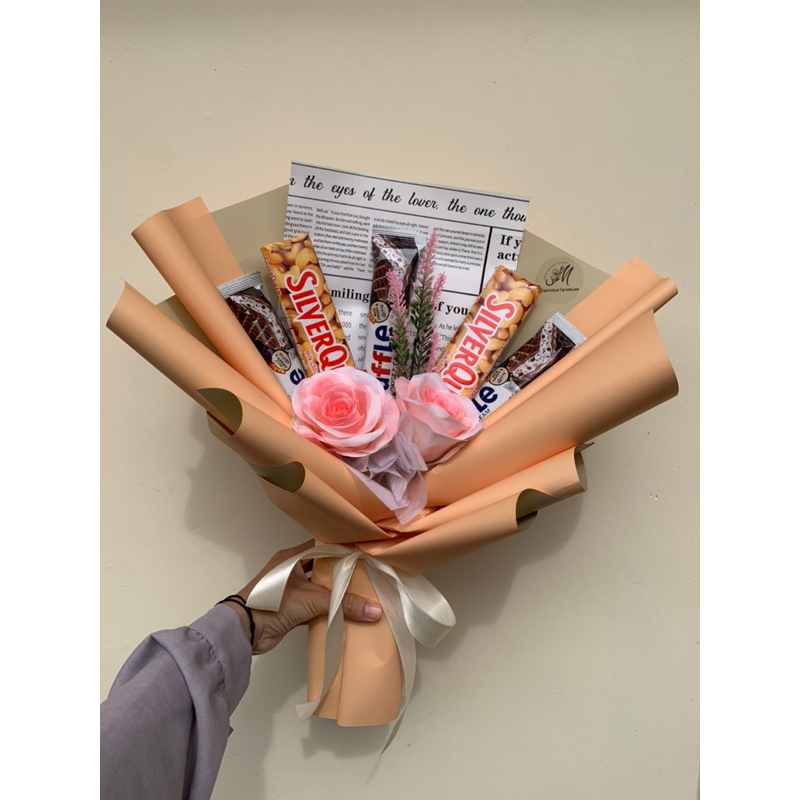 

instant only bouquet silverqueen dan wafer