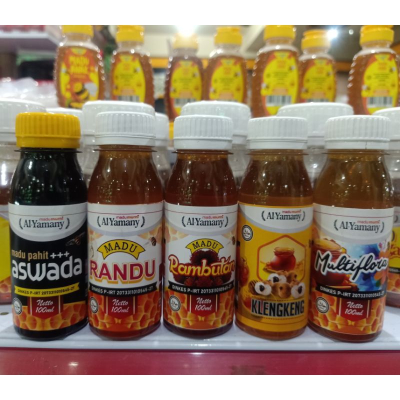 

Promo Berbagai Macam Madu Murni Asli Kemasan 100ml Menjaga Kesehatan Meningkatka Stamina