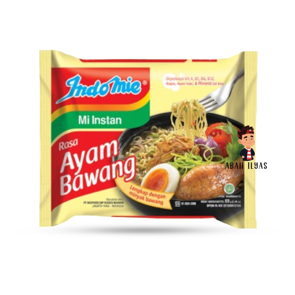 

Indomie Kuah Mi Instan Rasa Ayam Bawang