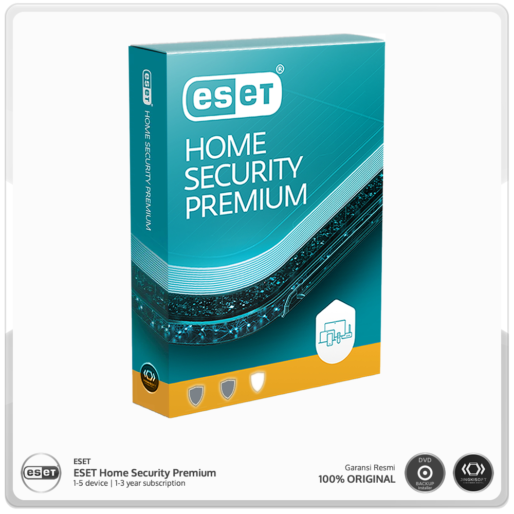 ESET Home Security Premium [1-Device, Lisensi ESET Indonesia]