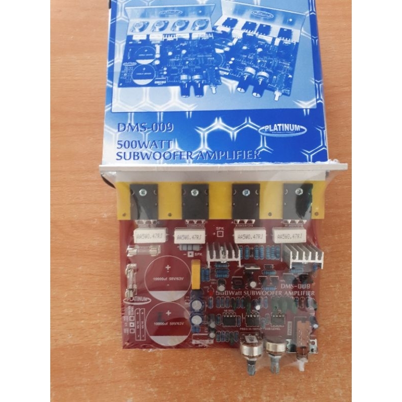_Adudushop Dms-009 Kit Power Subwoofer Dms-009 500Watt Mono