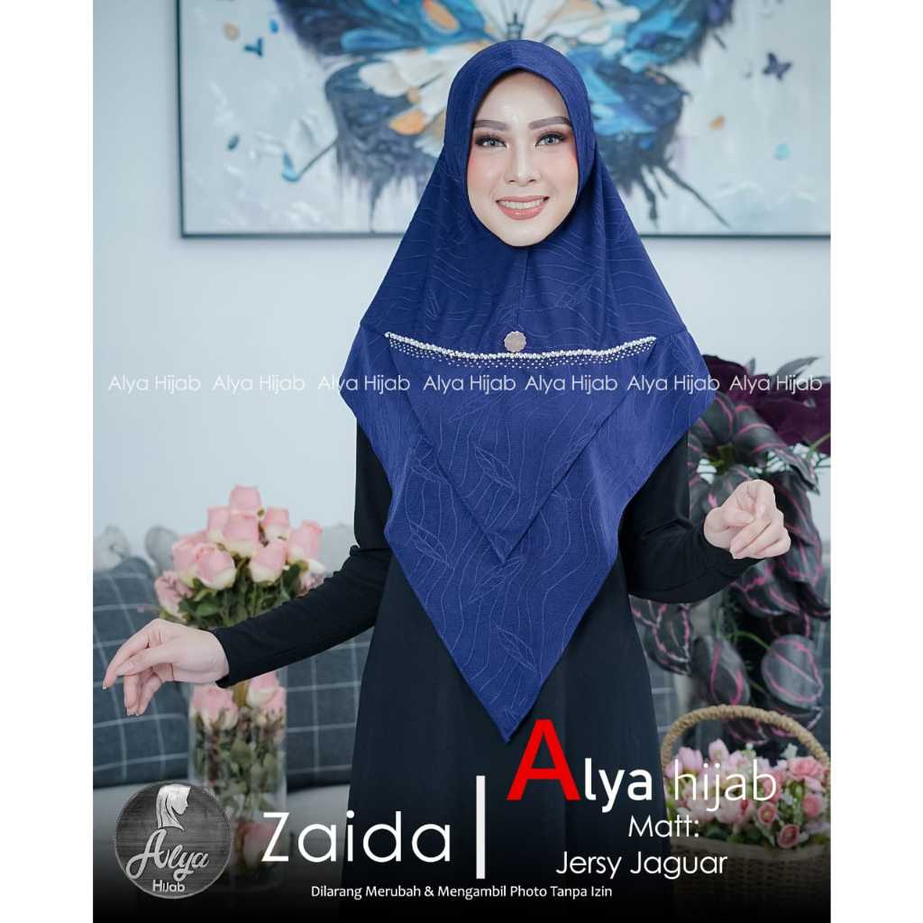 JILBAB INSTAN ZAIDA SOFTPED ANTEM PAYET ORI ALYA HIJAB