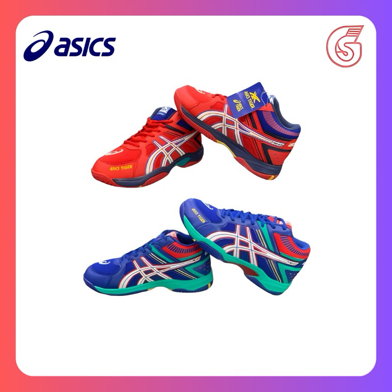 Sepatu Badminton Asics Tiger Pro Ace Mid