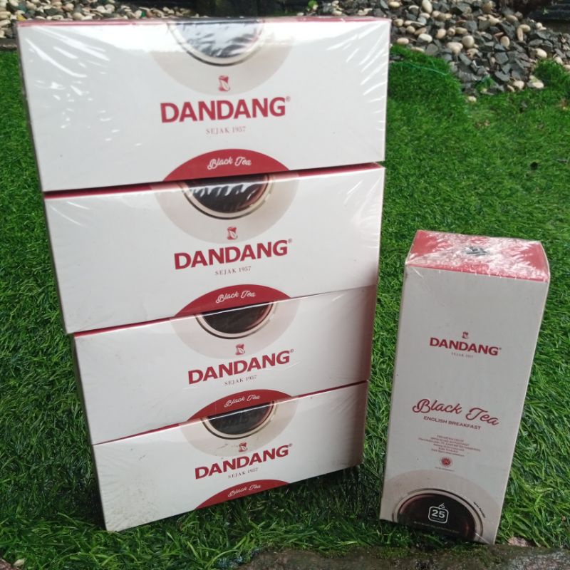 

5 Box Teh Hitam Asli Cap Dandang Isi 25 perboxnya