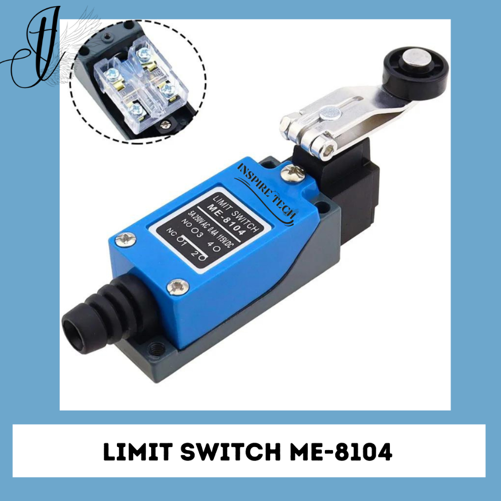 LIMIT SWITCH ME-8104 Momentary Roller Switch 5A 250V AC0.4A 115V.DC