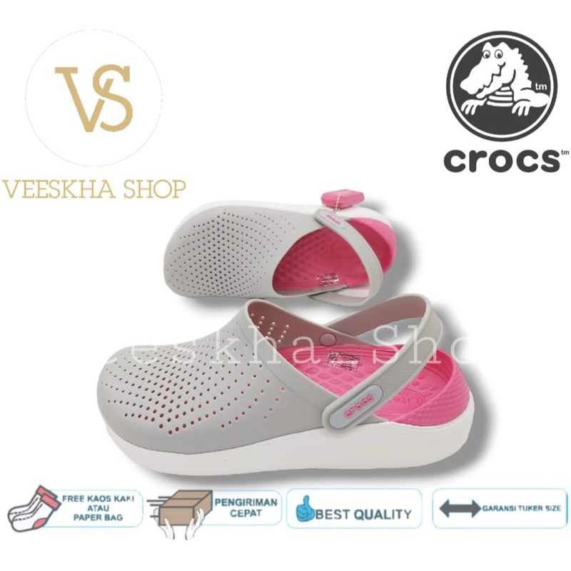 CROCS LITERIDE CLOG WANITA/CROCS LITERIDE CLOG/SANDAL CROCS/CROCS WANITA