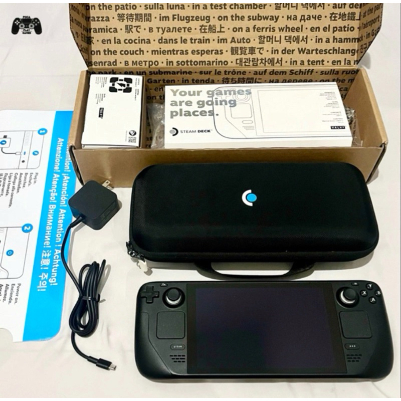 Steam Deck LCD 512 gb original Fullset - Second / Bekas