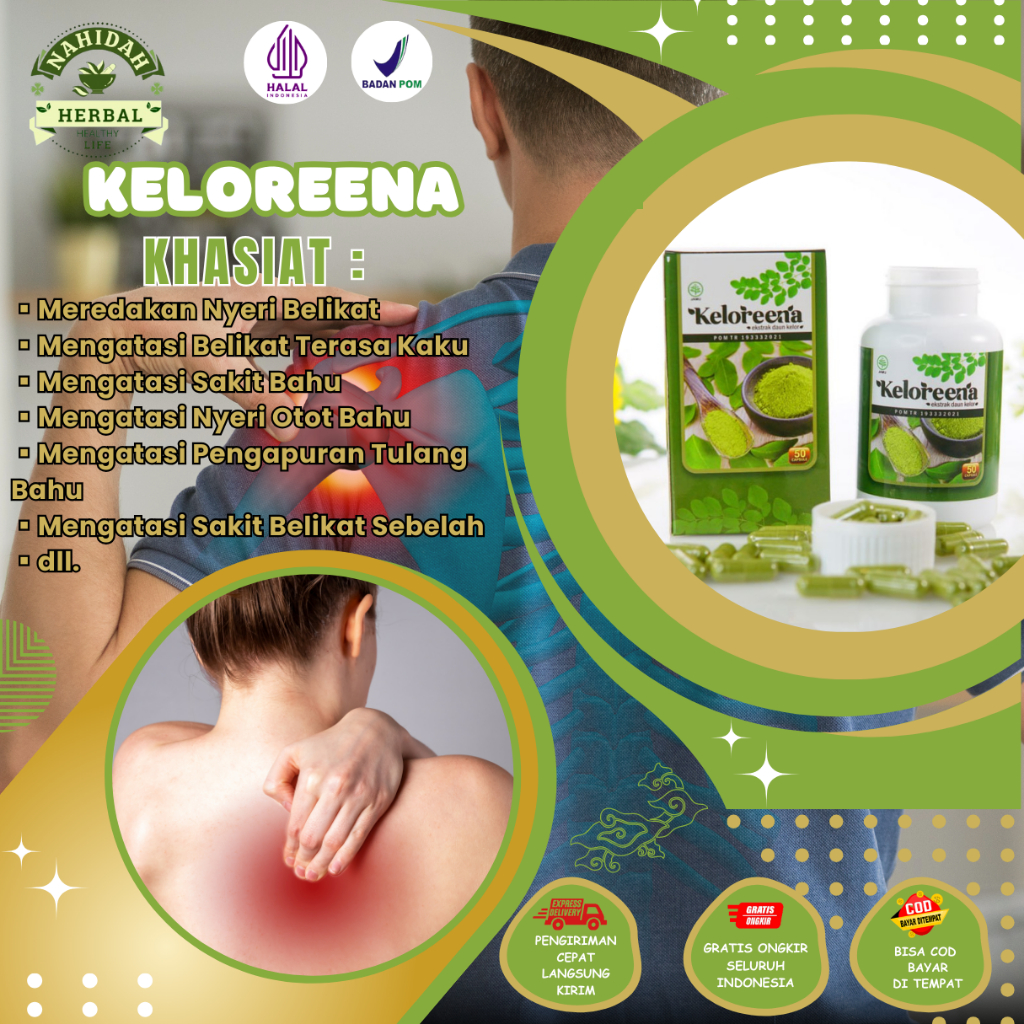 Obat Nyeri Belikat, Obat Sakit Tulang Belikat, Obat Pengapuran Tulang, Nyeri Bahu, Obat Otot Belikat