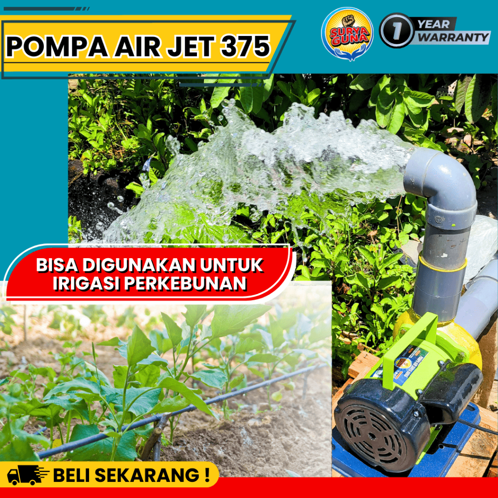 MESIN pompa air untuk irigasi sawah pompa air modifikasi listrik pipa 2 dim NONSTOP siap kirim DEBIT