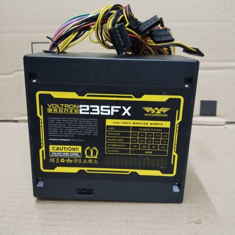 PSU Armageddon VOLTRON BRONZE 235FX Murah