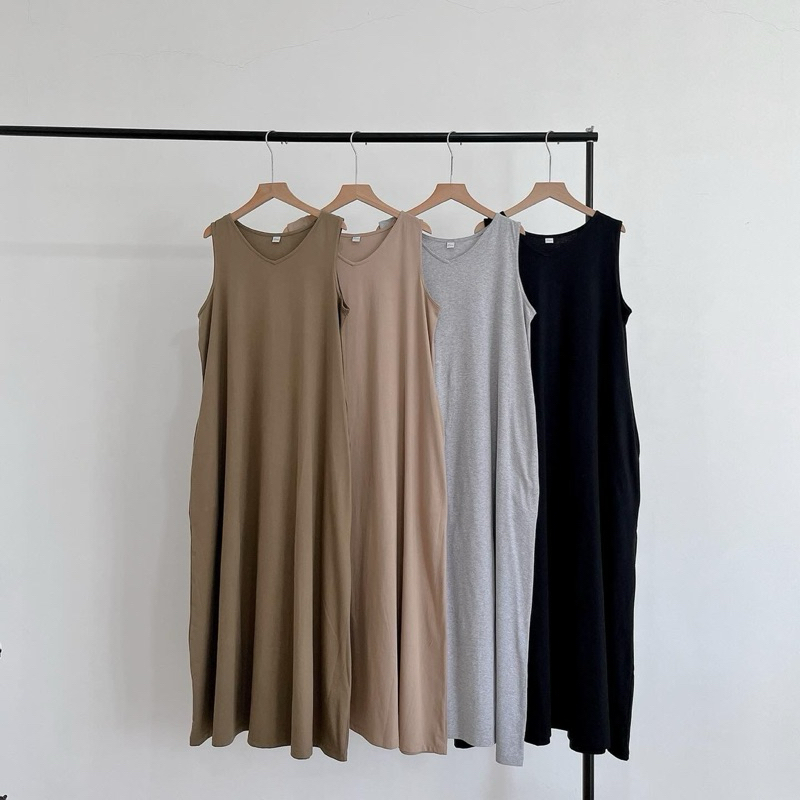 SATVI SLEVELESS DRESS