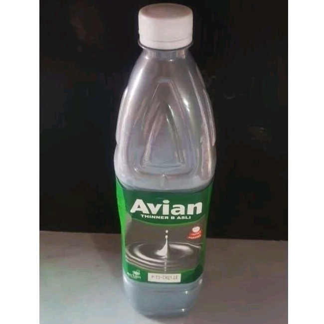 Tiner/thinner B asli merk Avian isi 1 liter(hanya melayani instan saja)