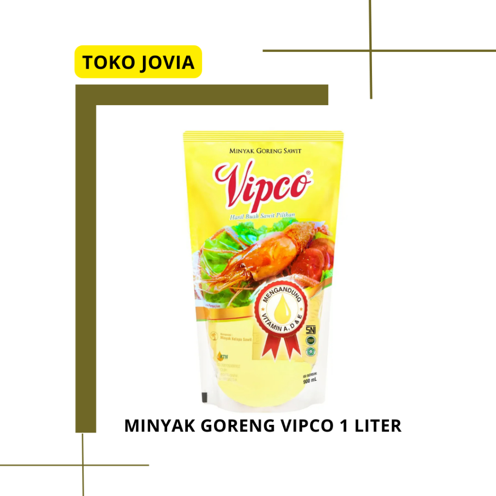 

Minyak Goreng VIPCO 1 Liter