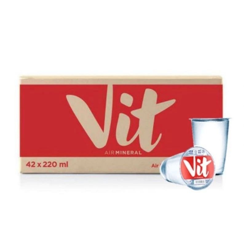 

MINUMAN AIR MINERAL VIT GELAS CUP 220ml 1 Dus