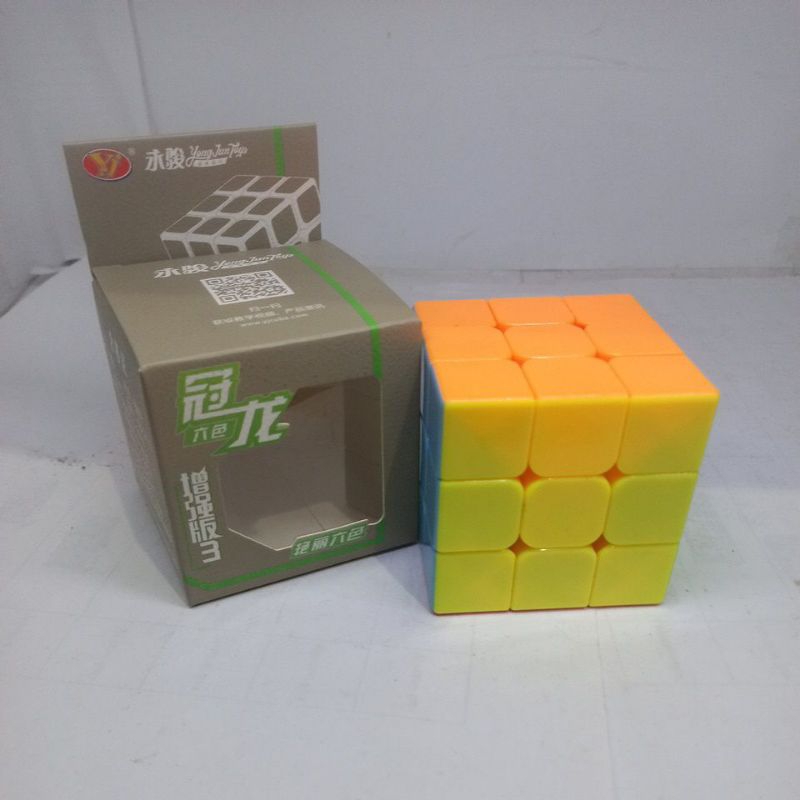 Rubik 3x3 Stickerless Ori Asli Original Harga Murah