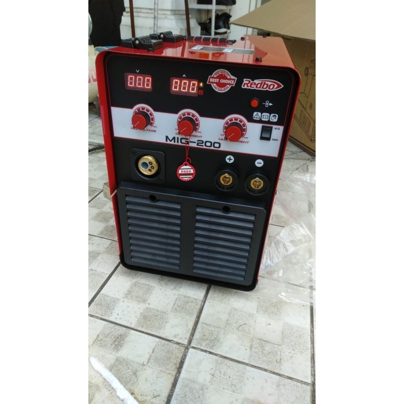 Redbo MIG-200 Mesin las CO2 15 kg CO 1 phase 220V MIG200 MIG 200 ORIGINAL