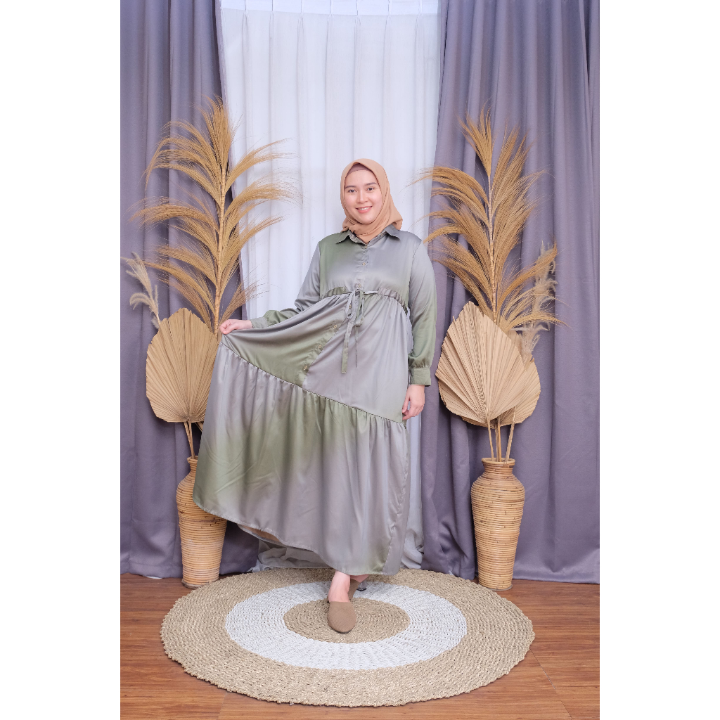 De Farah - Dee Grey Gamis - Daily