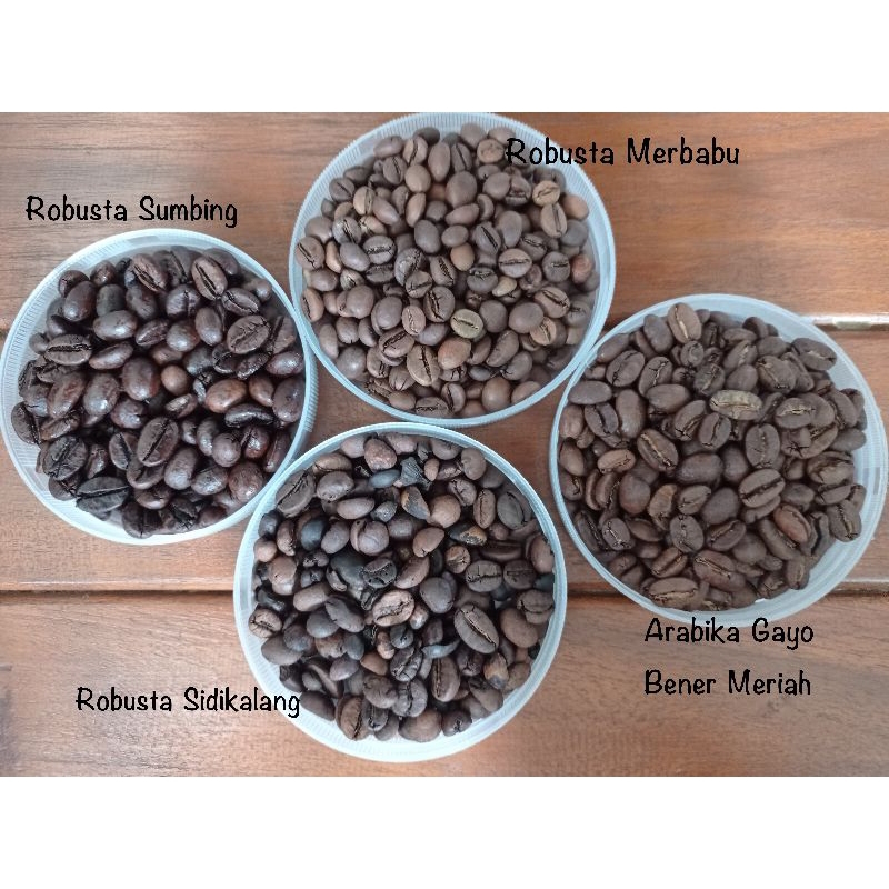 

Kopi Gayo, Kopi Temanggung, Kopi Merbabu, Kopi Sidikalang
