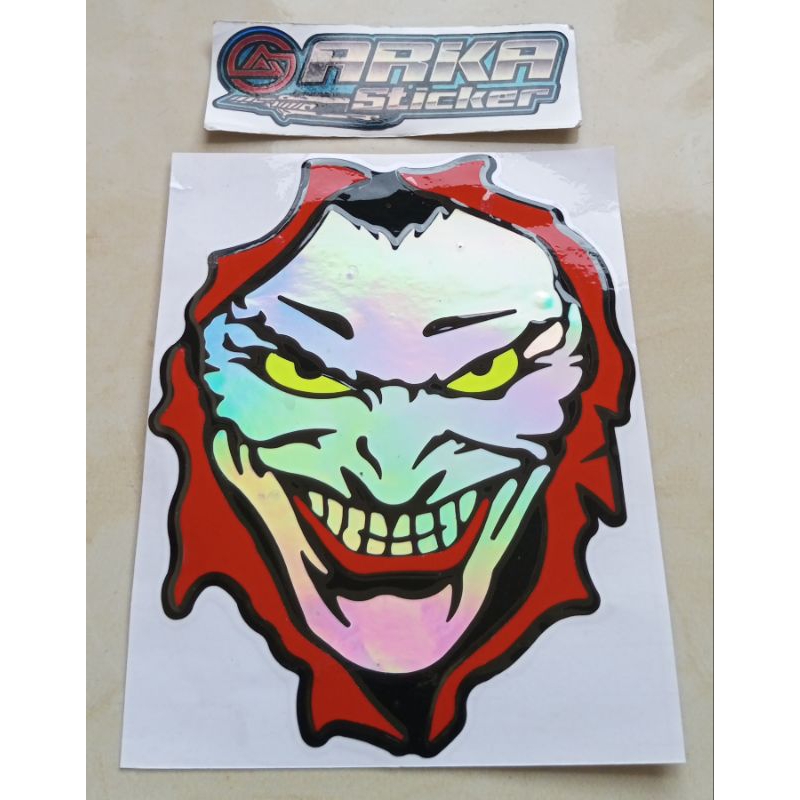 

STICKER CUTTING JOKER UKURAN 15CM