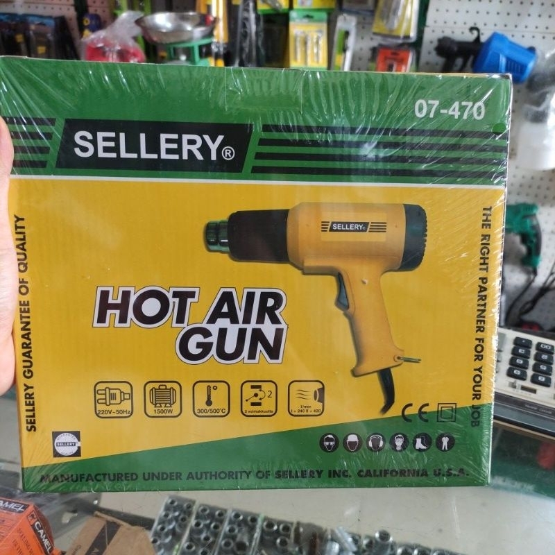 hot gun sellery 07-470 / hot air gun sellery / mesin pemanas sellery