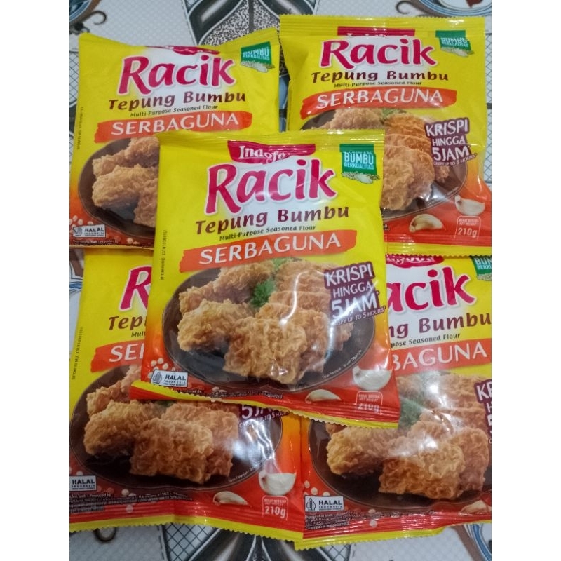 

Indofood Tepung Bumbu Serba Guna(210g x 5pc)