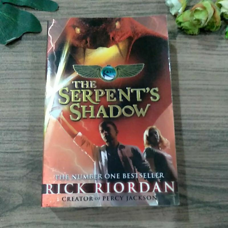 novel rick riordan the serpents shadow preloved