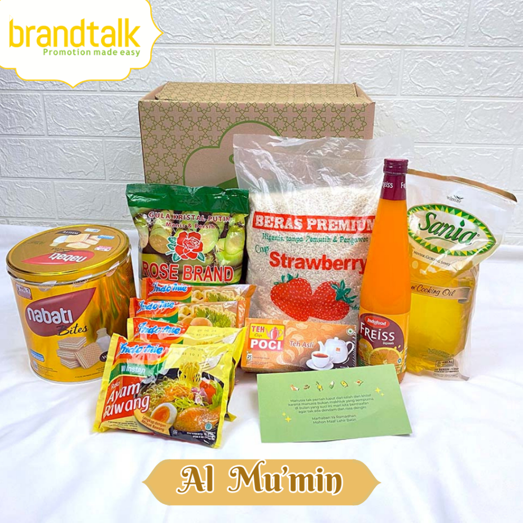 

Hampers Lebaran / Parcel Idul Fitri / Paket Sembako - Al Mu'min