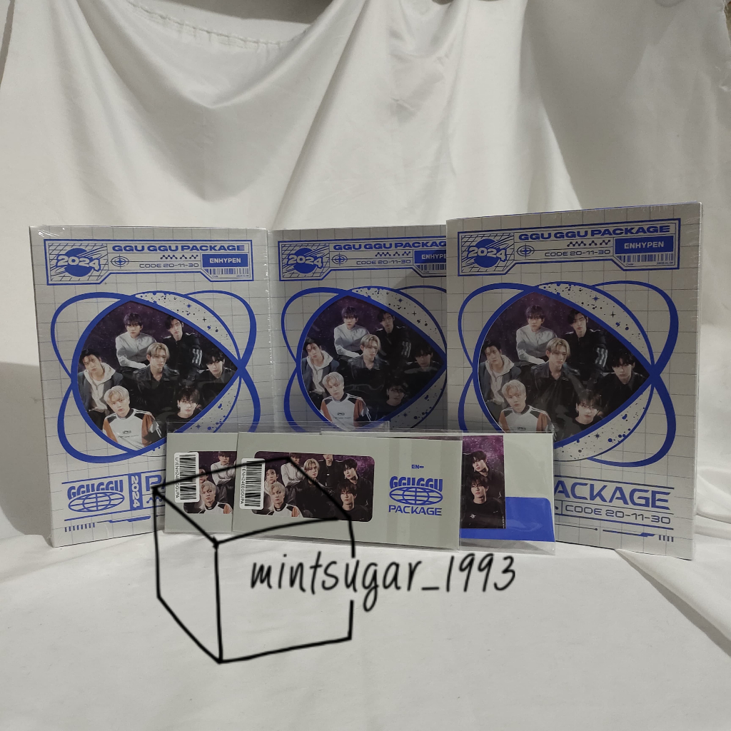 [ READY STOCK ] [ EXCLUDE PACKING ] ENHYPEN - 2024 GGU GGU PACKAGE ( jungwon heeseung jay jake sungh