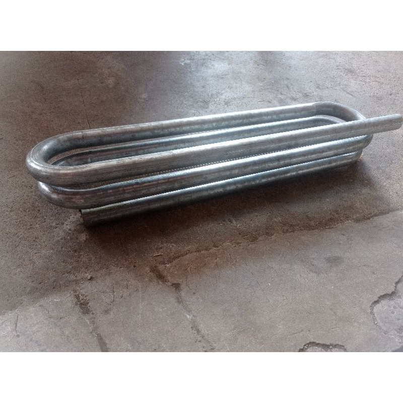 Pipa lilitan knalpot 3 putaran panjang 90 cm bahan galvanis biar nyeteer