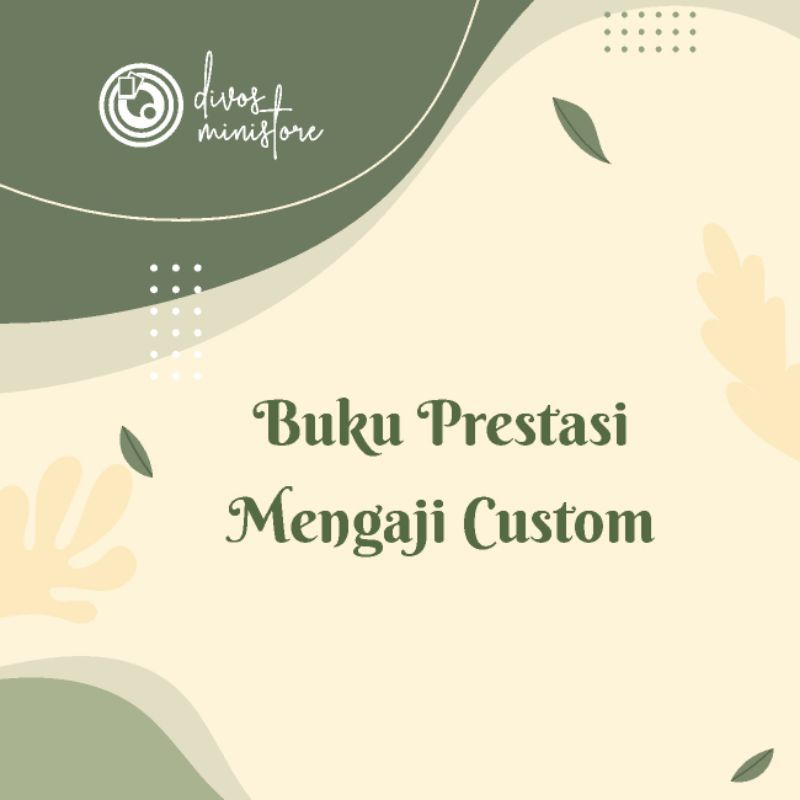 

Buku Prestasi Mengaji Custom Ukuran A5
