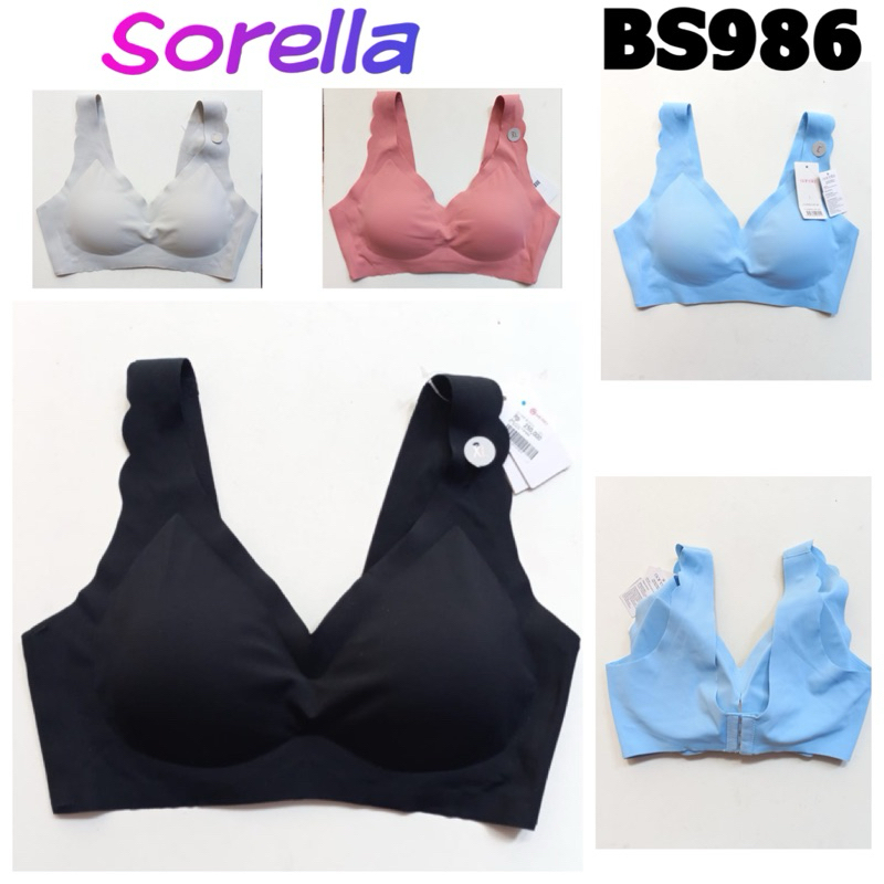 BS986 bra seamless sorella tanpa kawat XL