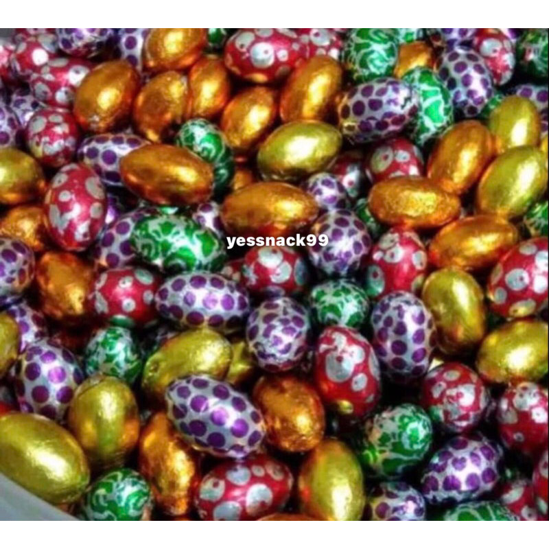 

COKLAT TELOR WARNA WARNI / COKLAT TELOR EMAS / COKLAT TELOR IMPORT ( 100gram)