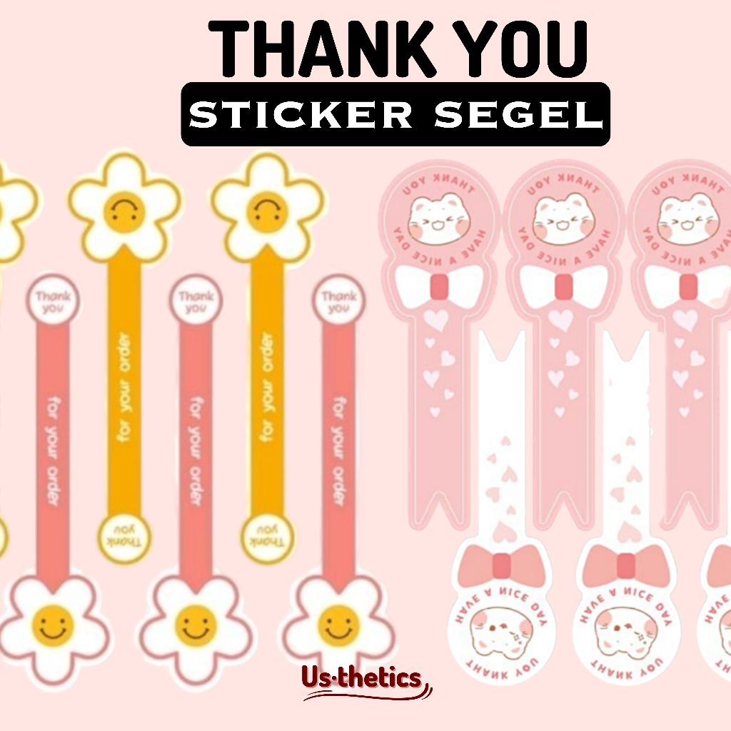 

(10pcs) Label sticker segel stiker open me motif kucing dan bunga untuk kue dan pembungkus hampers kado ulang tahun pernikahan
