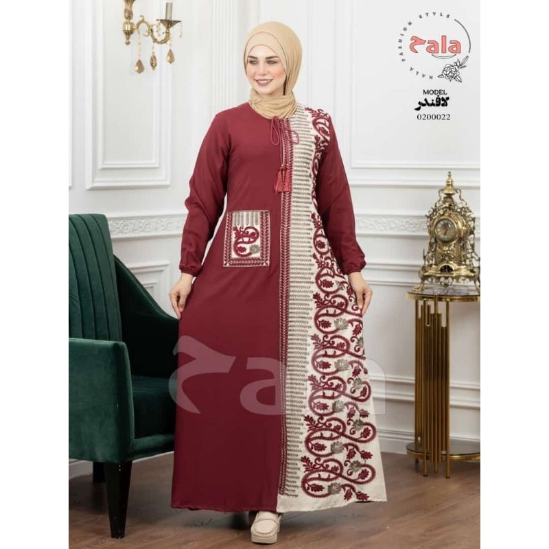 Katun abaya original mesir