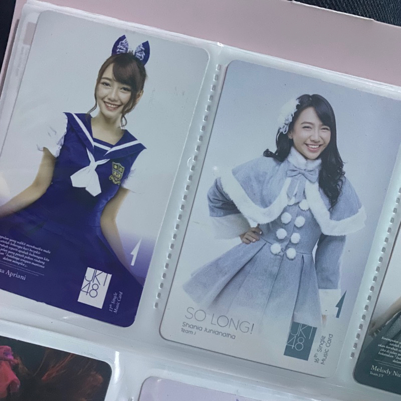 Music Card Shania & Yona JKT48