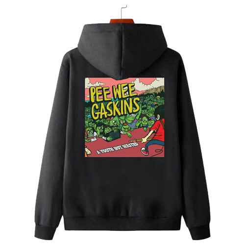 Pee Wee Gaskins Hoodie Unisex Casual Fashionable Trendy Sweater Hoodie Zipper & Pullover Bahan Katun