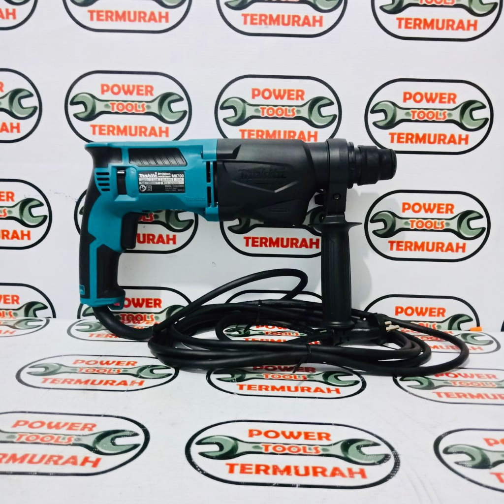 

MT 870 Bor Impact MAKTEC 22mm Sds Plus Beton Tembok Rotary HammerMT870