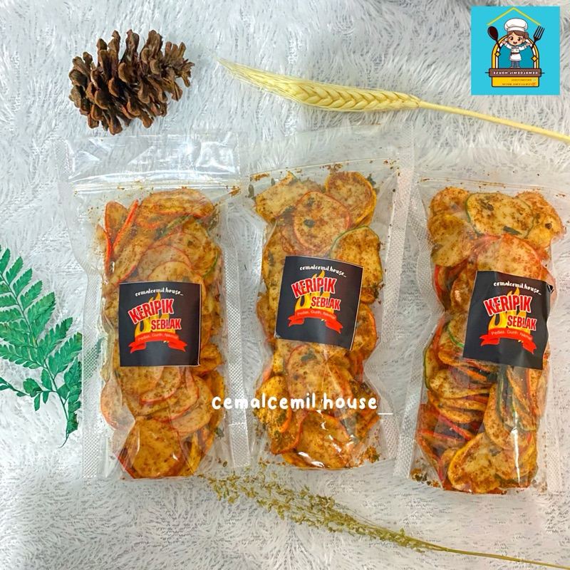 

Keripik Seblak Pedas Daun jeruk | Keripik Seblak Bantet| Kerupuk Seblak Murah | Kerupuk seblak