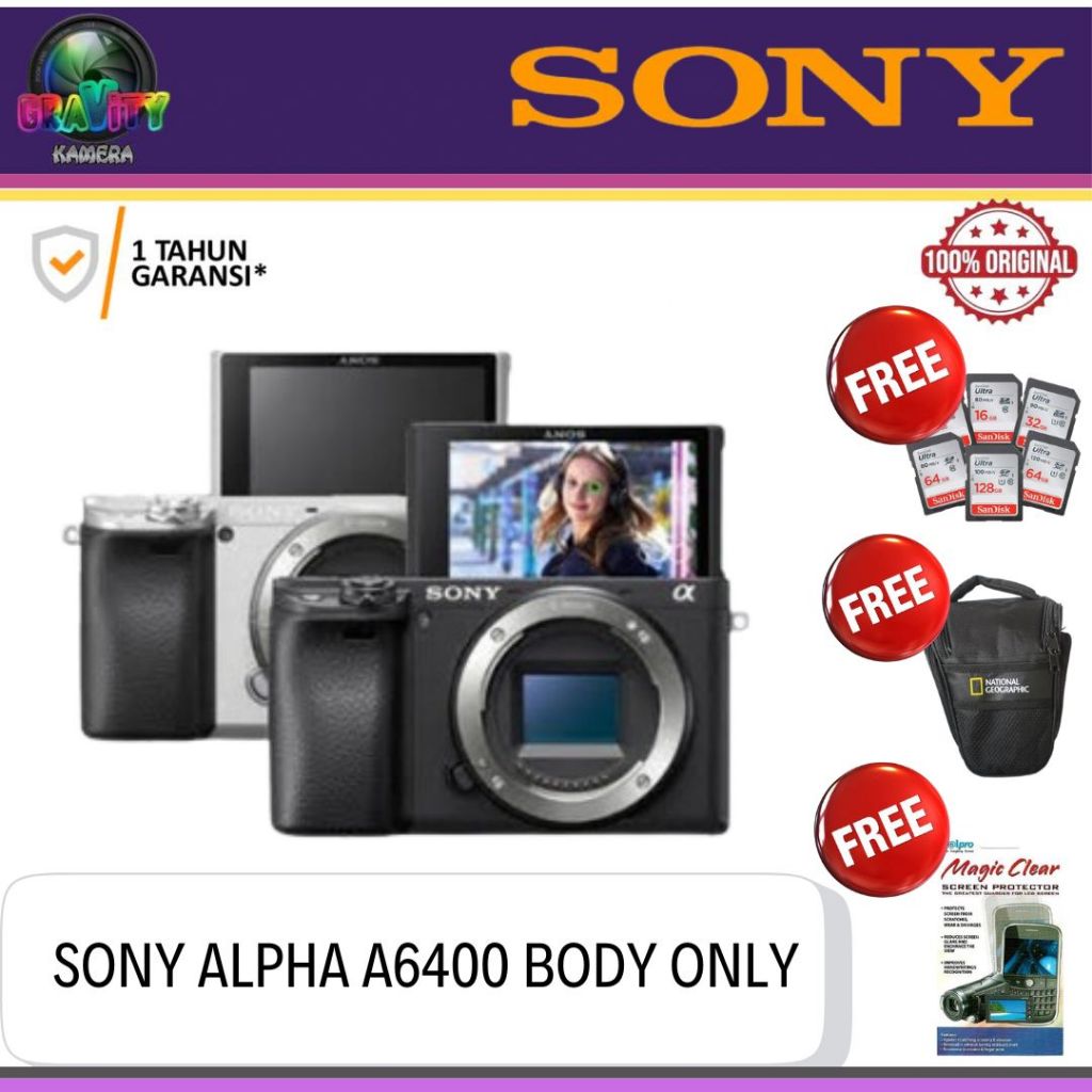 SONY ALPHA A6400 BODY ONLY / SONY A6400 BODY ONLY