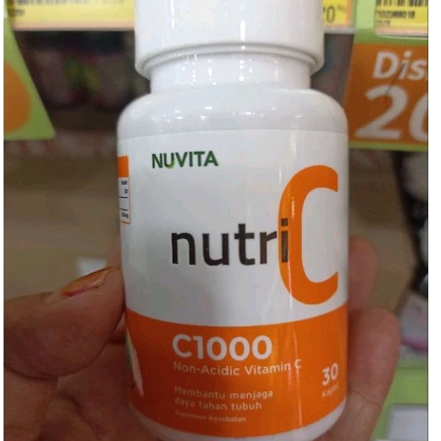 Nuvita Nutri C 1000 Mg 30 Kaplet
