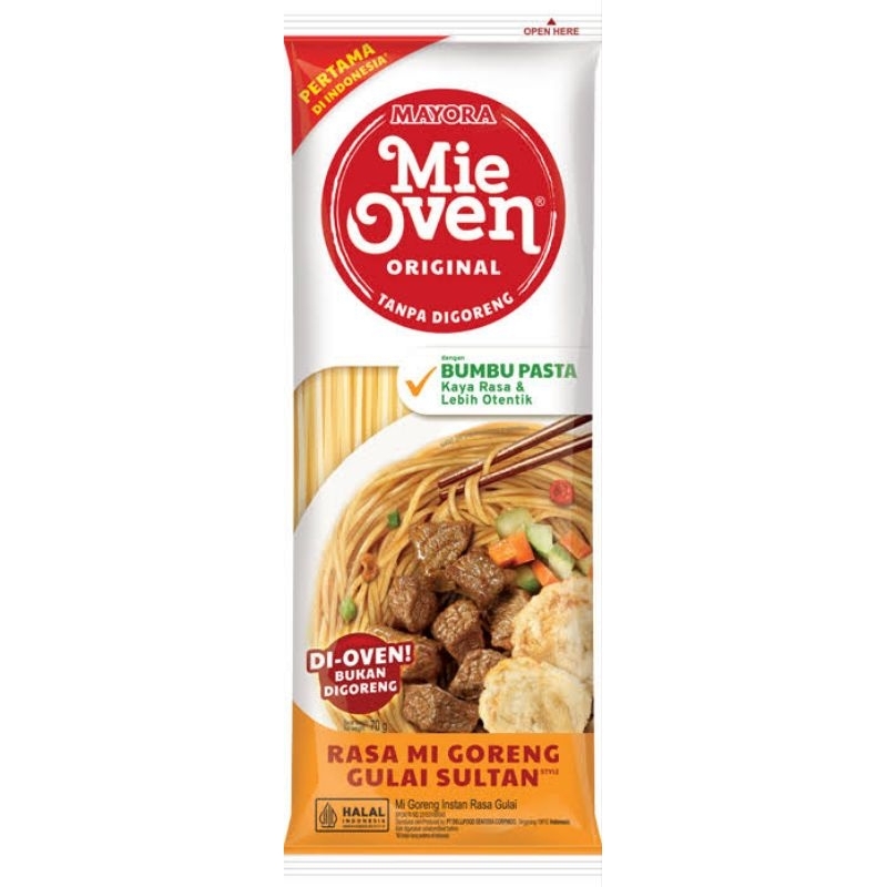 

Mie Oven Rasa Mie Goreng Gulai Sultan