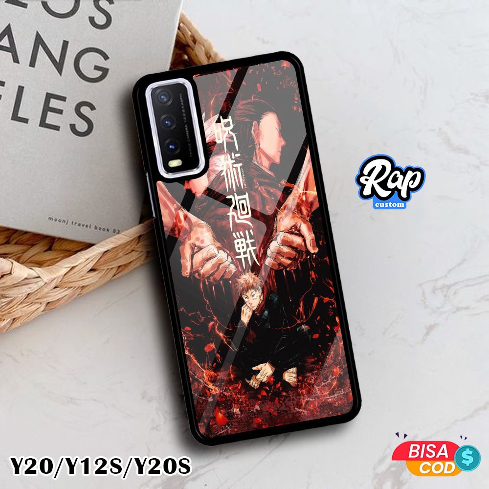 COD Case VIVO Y20 Y12S Y20S Terbaru Fashion Case Gambar Motif Anime Jujutsu Kaisen Aesthetic Casing 